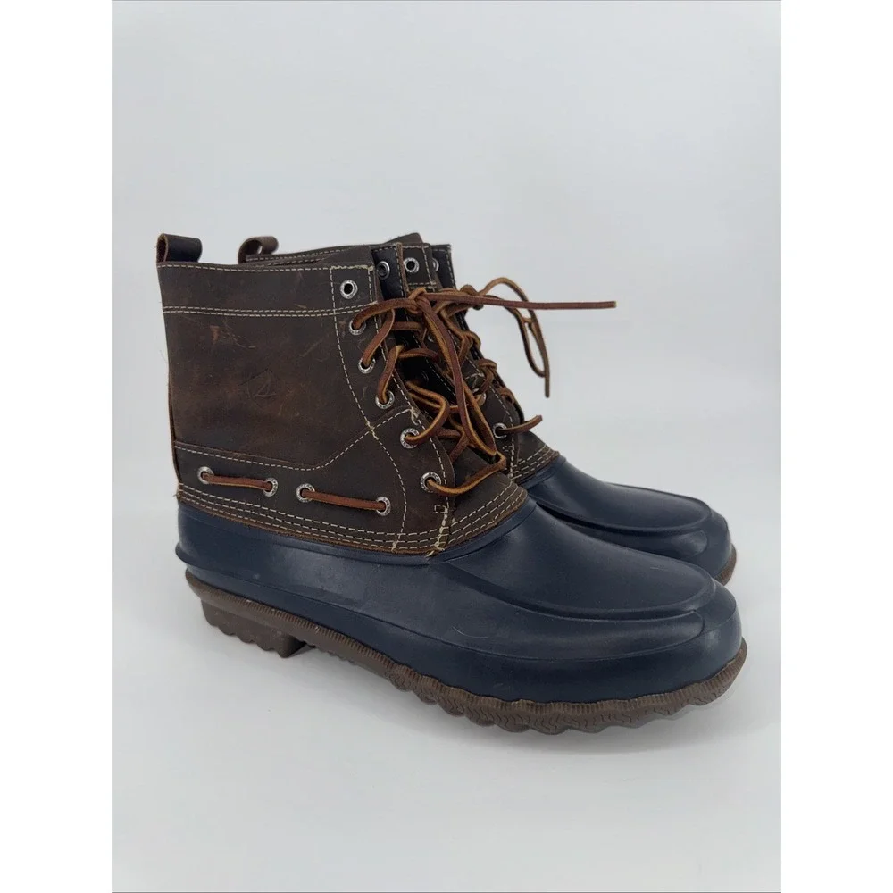 Authentic SPERRY Top-Sider Decoy Duck Boots Waterproof Men's Size 11 STS13459